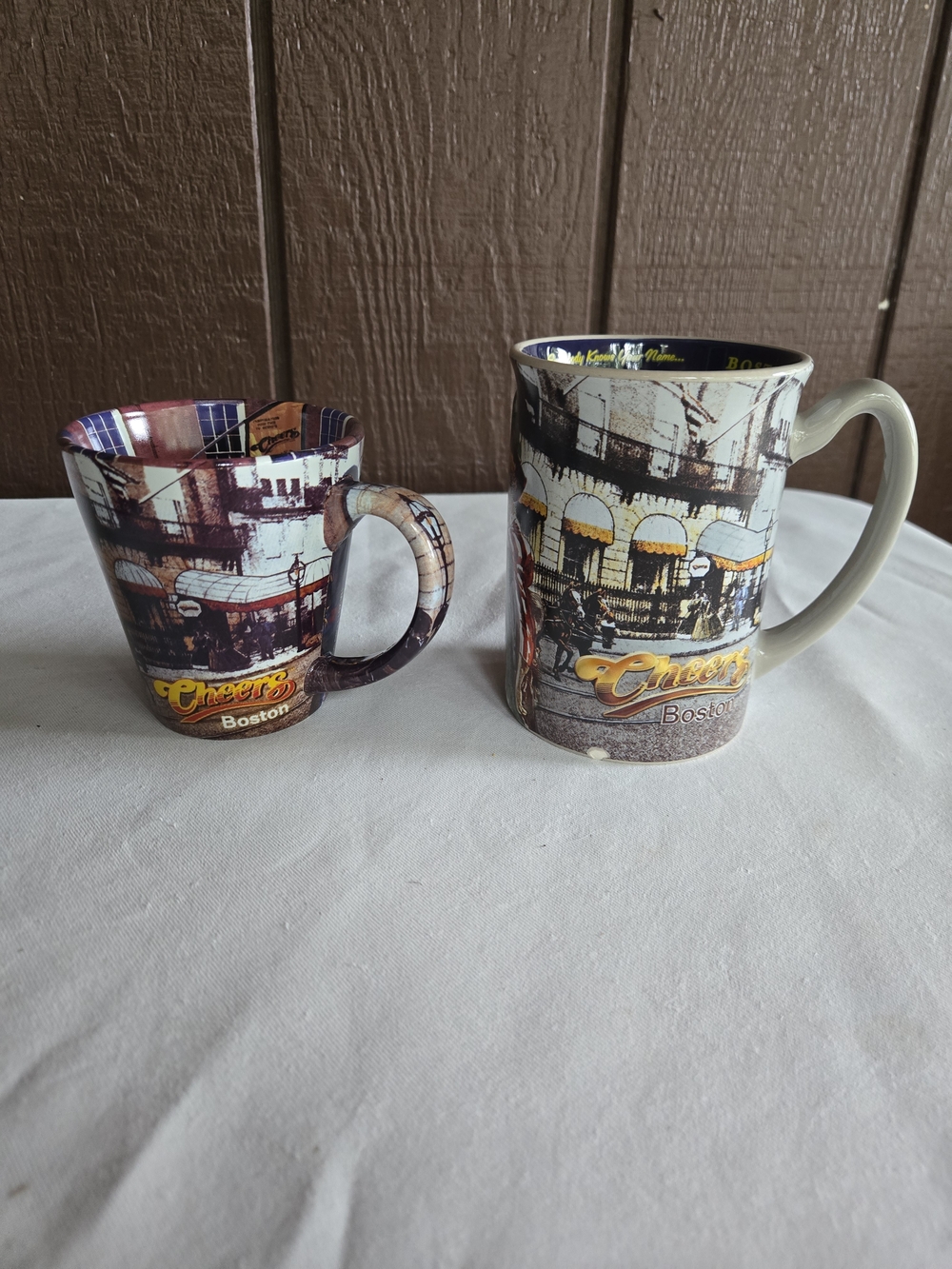Cheers TV Show Souvenir Ceramic Mugs - Set of 2